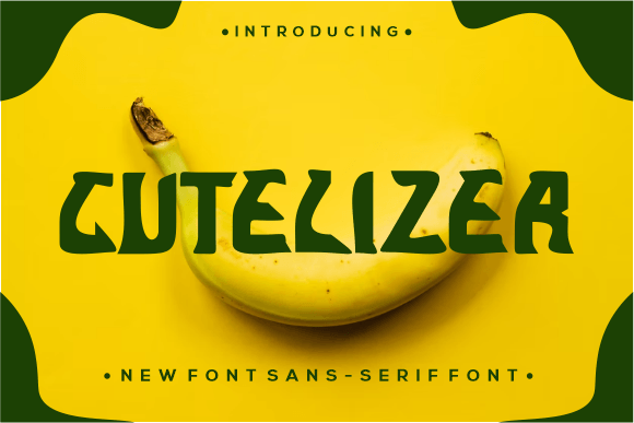Bring Whimsy to Your Creations with Cutelizer Font