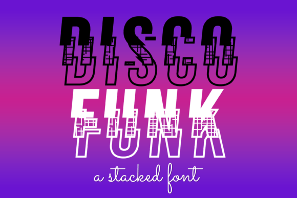 Disco Funk Font for Modern Branding and Design