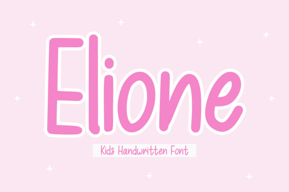 Elione: A Friendly Display Font for Modern Branding Projects