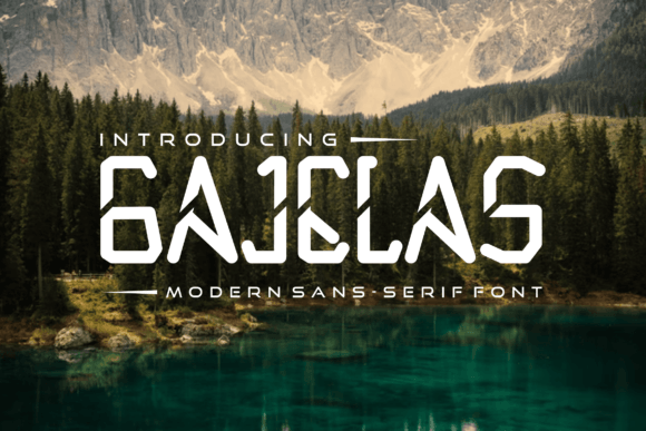 Gajelas Font Download and Design Uses