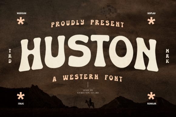 Huston: A Modern Classic Display Typeface for Luxury Branding