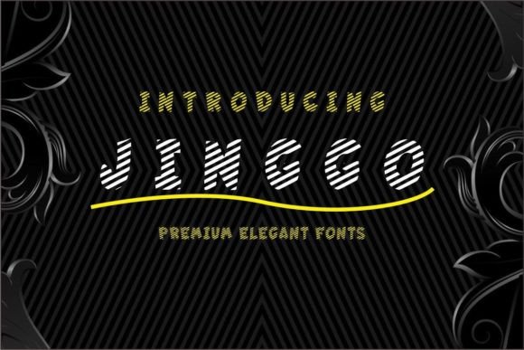 Jinggo: A Stylish Display Font for Creative Makers