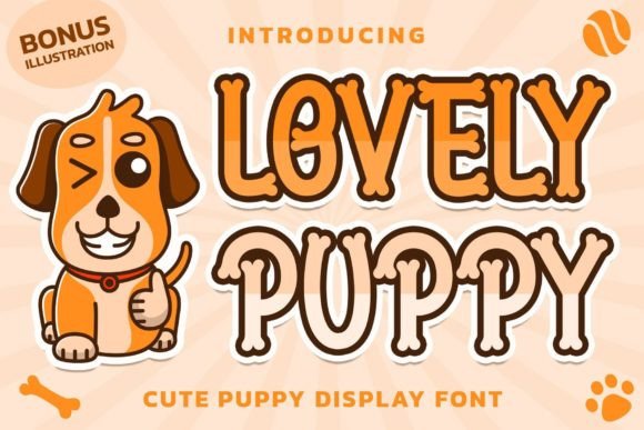 Lovely Puppy: The Adorable Display Typeface for Campaigns