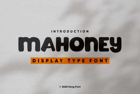 Mahoney: The Modern Display Font for High-Impact Campaigns