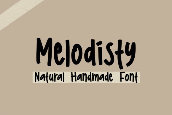 Melodisty Display Font for Web Design