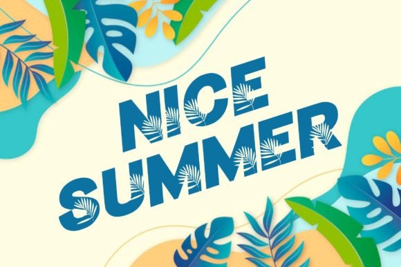 Nice Summer: The Perfect Display Font for Your Brand
