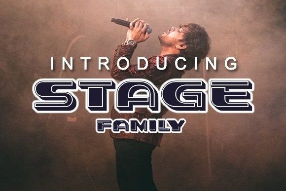 Stage: The Premium Display Typeface for High-Impact Campaigns