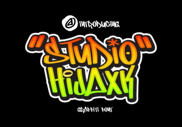 Studio Hijaxk Font for Bold Branding and Creative Designs