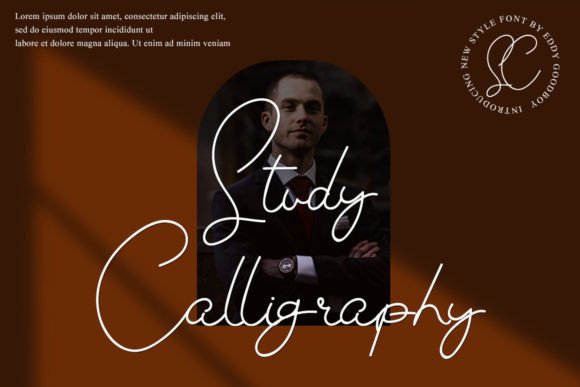 Study Calligraphy: A Sweet Script Font for Creative Projects