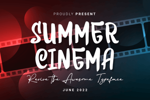Summer Cinema: The Display Font That Anchors Your Campaign