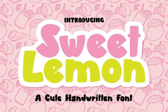 Sweet Lemon Font for Bold and Unique Branding