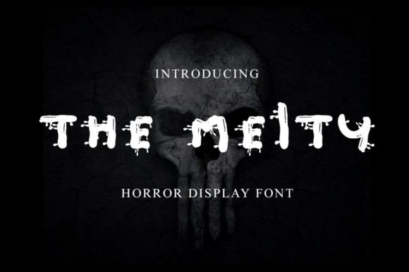 The Melty: A Display Font for Bold Branding and Creative Projects