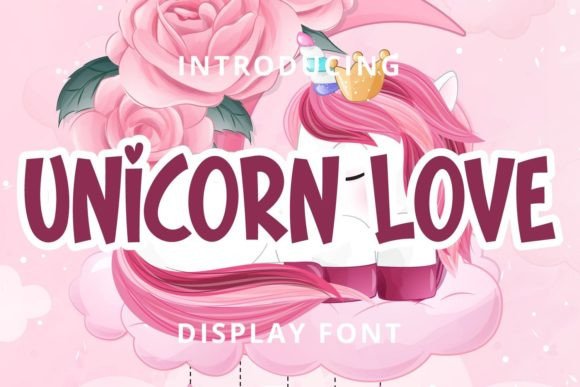 Unicorn Love: A Fresh Display Font for Creative Projects