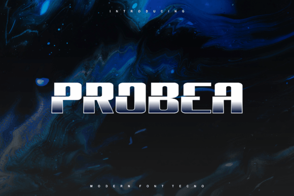 Upgrade Your Brand Identity with the Bold Probea Typeface
